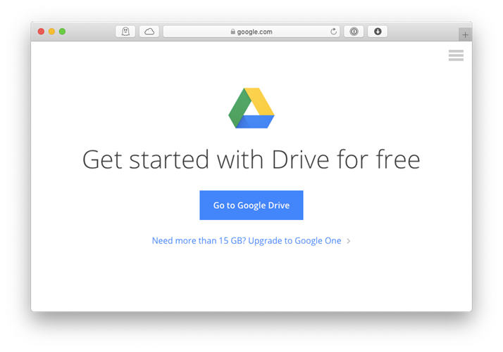 How to create a Google Drive account?