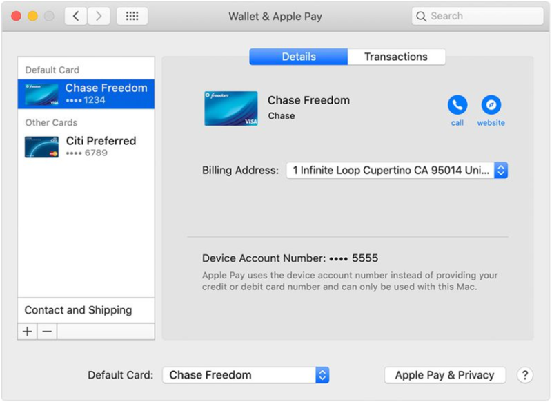 How to Manage ‌Apple Pay‌ Cards on Your Mac?