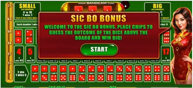 Play Sic Bo at Slotomania Casino