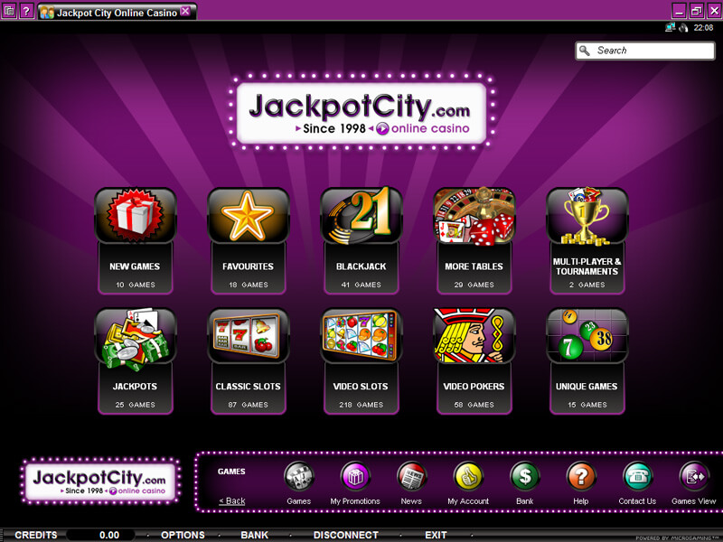 Jackpot city games